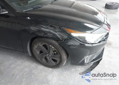 2021 Hyundai Elantra Blue from USA, damaged, VIN KMHLM4AJ8MU005392